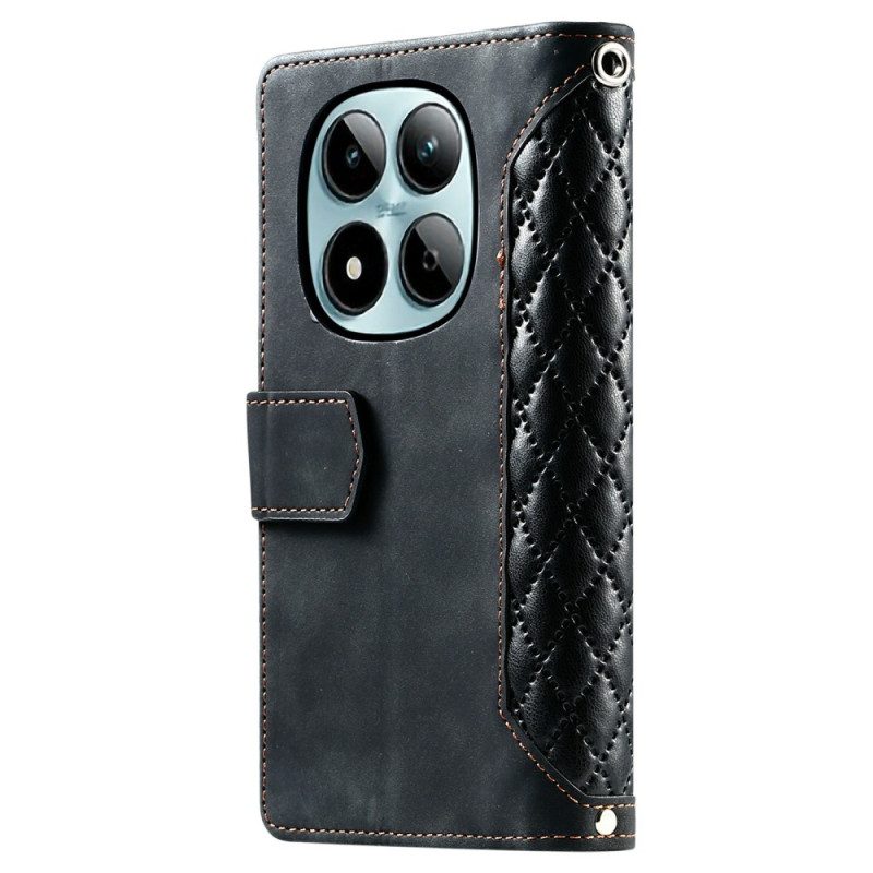 Fodral Xiaomi Redmi Note 15 Pro 5g Quiltad Retrodesign