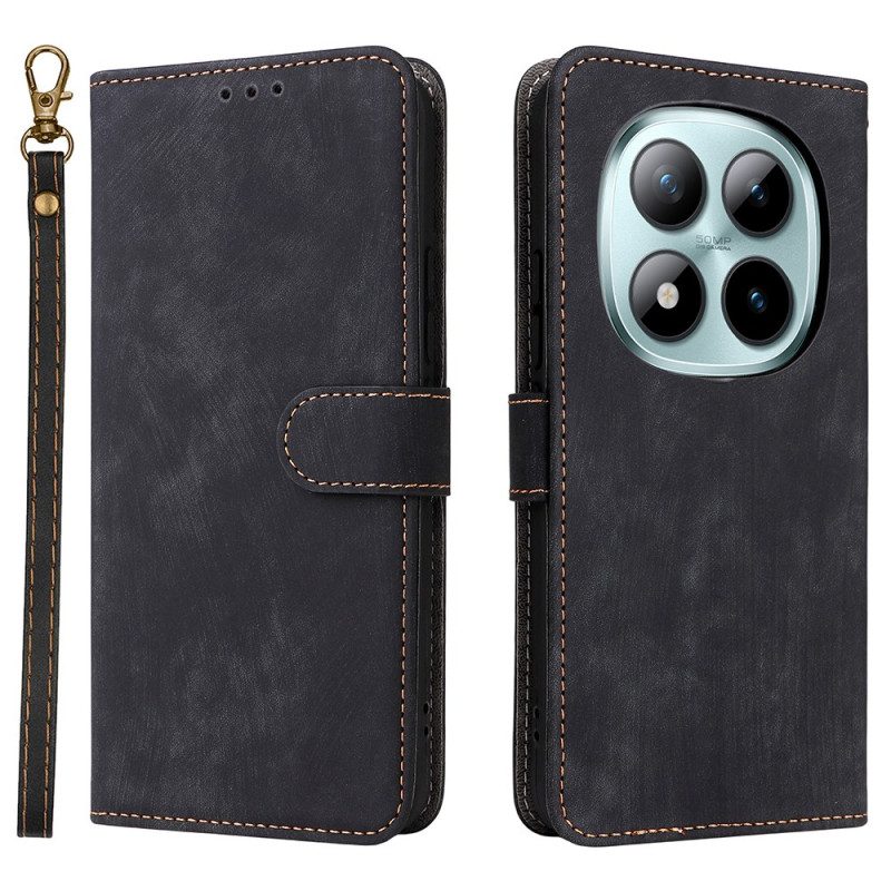 Fodral Xiaomi Redmi Note 15 Pro 5g Rfid-blockering Och Rem