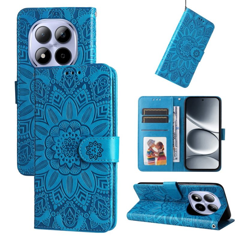 Fodral Xiaomi Redmi Note 15 Pro 5g Solrosmönster