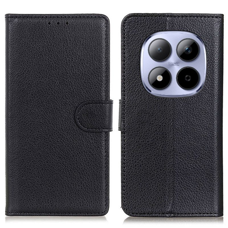 Fodral Xiaomi Redmi Note 15 Pro 5g Traditionellt Konstläder