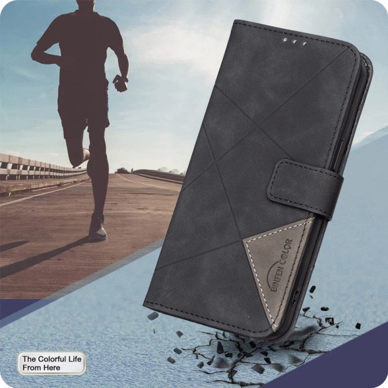 Fodral Xiaomi Redmi Note 15 Pro Plus 5g Binfen Färg Geometriskt Mönster