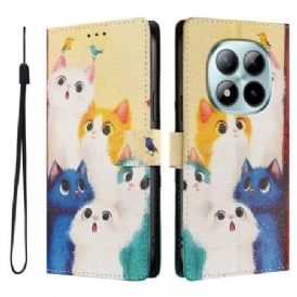 Fodral Xiaomi Redmi Note 15 Pro Plus 5g Färgglada Katter
