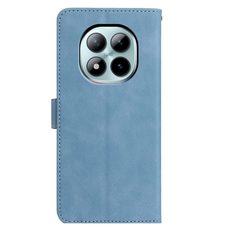 Fodral Xiaomi Redmi Note 15 Pro Plus 5g Fjärils- Och Blommönster