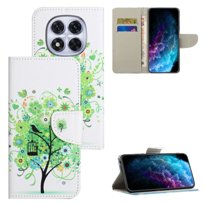 Fodral Xiaomi Redmi Note 15 Pro Plus 5g Grönt Träd