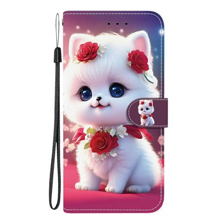 Fodral Xiaomi Redmi Note 15 Pro Plus 5g Katt Och Rosor