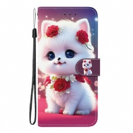 Fodral Xiaomi Redmi Note 15 Pro Plus 5g Katt Och Rosor