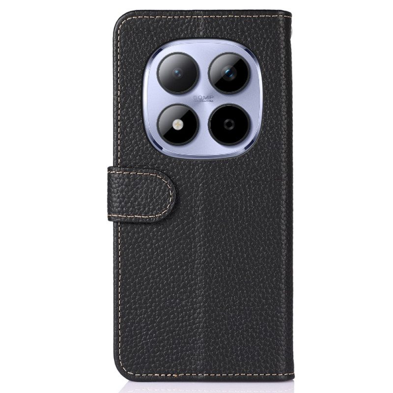 Fodral Xiaomi Redmi Note 15 Pro Plus 5g Khazneh Äkta Läder