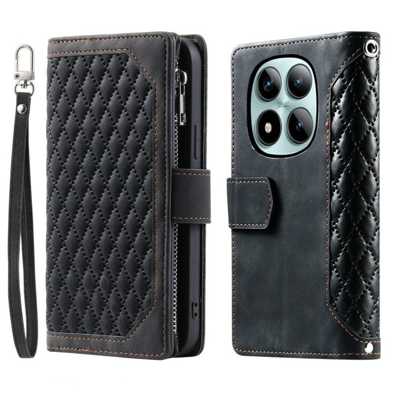 Fodral Xiaomi Redmi Note 15 Pro Plus 5g Quiltad Design
