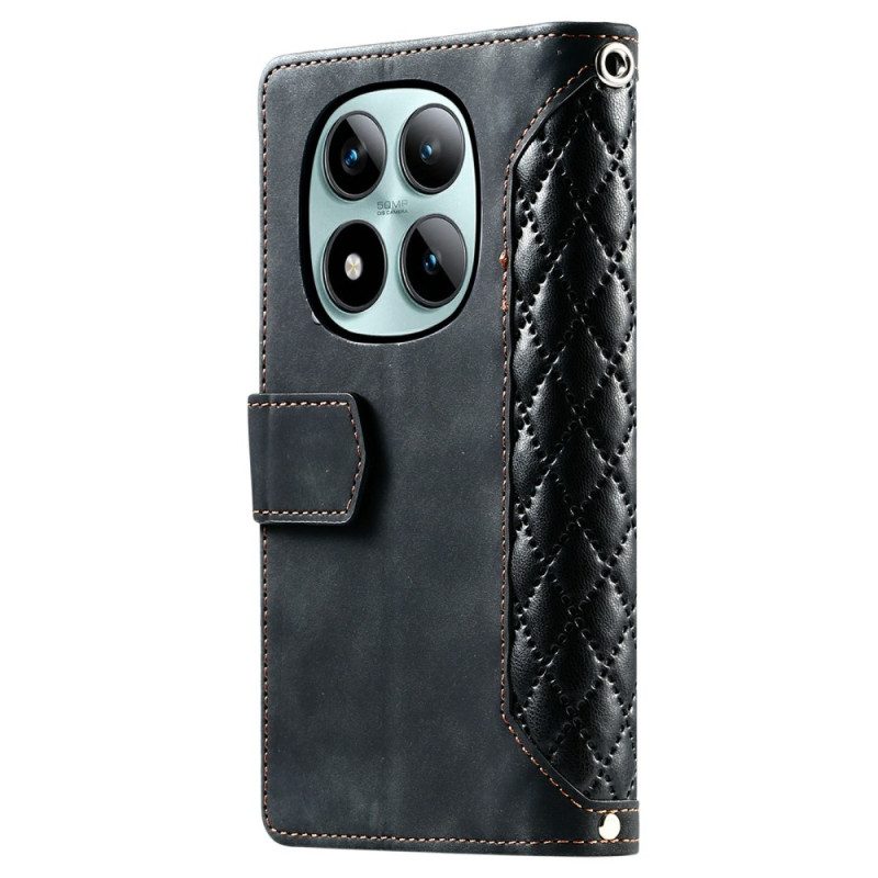 Fodral Xiaomi Redmi Note 15 Pro Plus 5g Quiltad Design