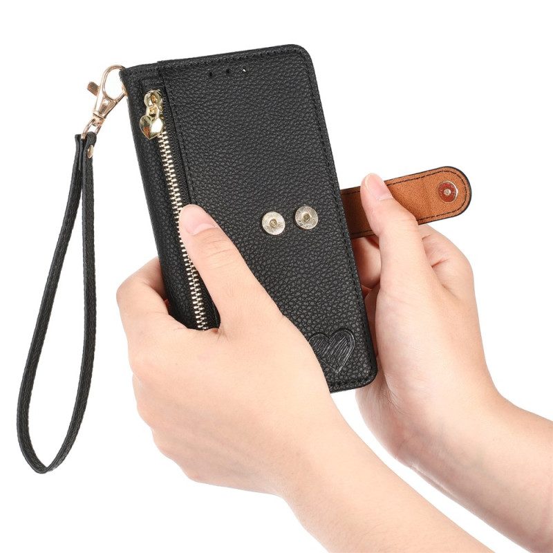 Fodral Xiaomi Redmi Note 15 Pro Plus 5g Rfid-blockerande Hjärtdesign