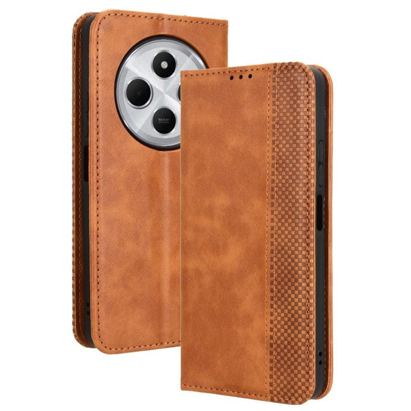 Folio-fodral För Poco C75 Vintagekant