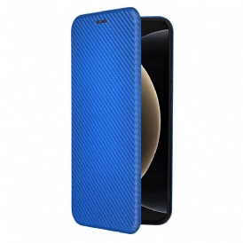 Folio-fodral För Xiaomi 15 Ultra Borstad Kolfiber