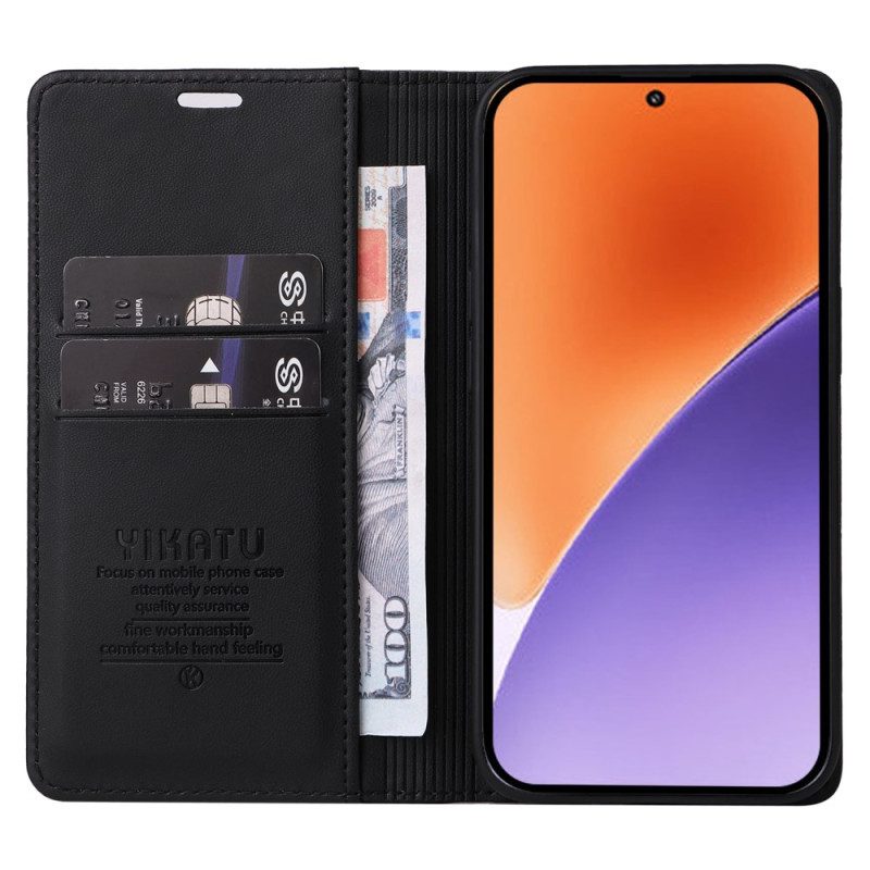Folio-fodral För Xiaomi 15 Yikatu