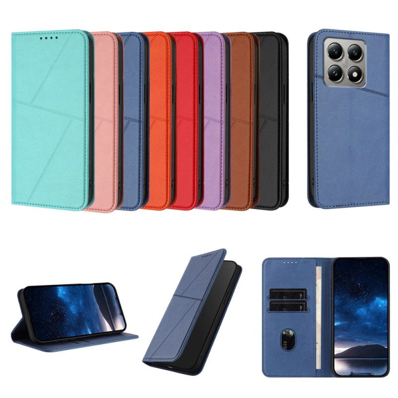 Folio-fodral För Xiaomi 15t Linjer