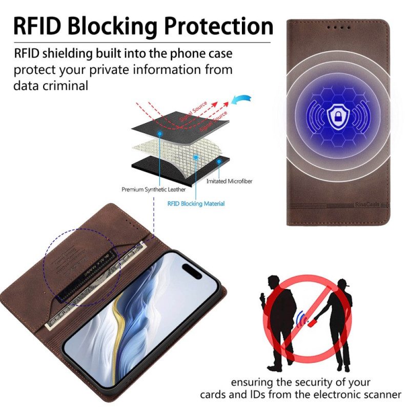 Folio-fodral För Xiaomi 15t Premiumdesign