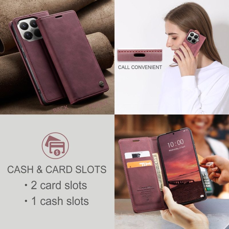 Folio-fodral För Xiaomi 15t Pro Caseme