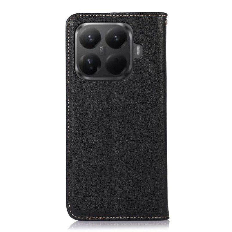 Folio-fodral För Xiaomi 15t Pro Läder Khazneh