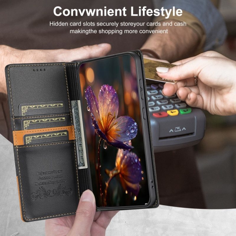 Folio-fodral För Xiaomi 15t Rfid-skydd