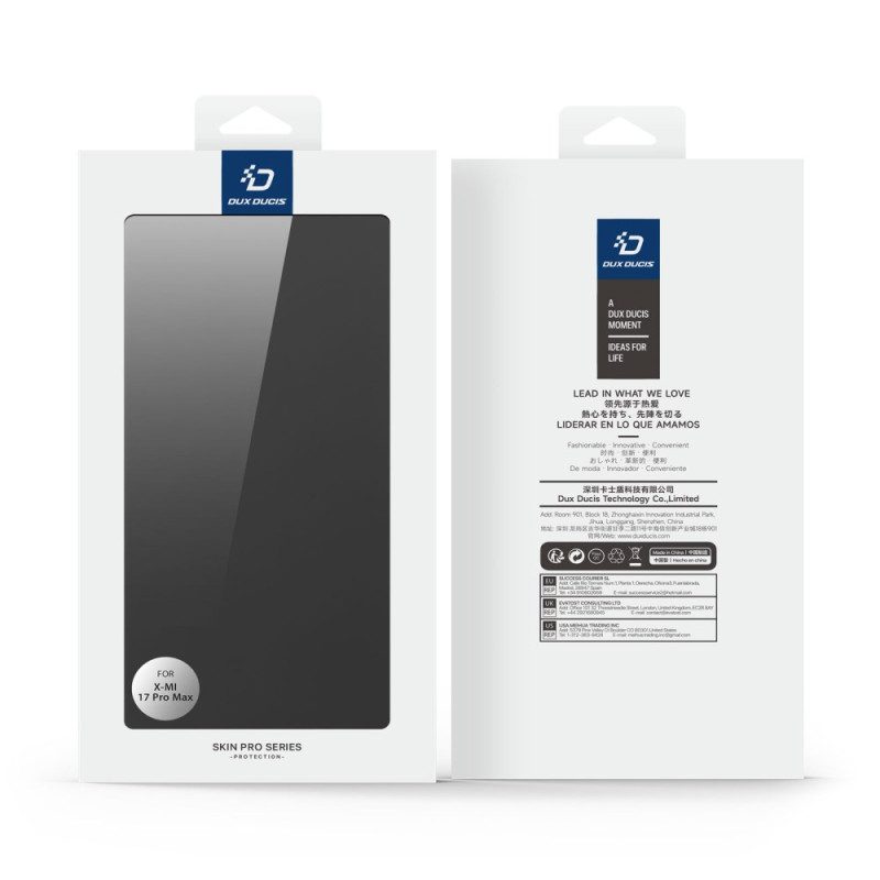 Folio-fodral För Xiaomi 17 Pro Max Dux Ducis