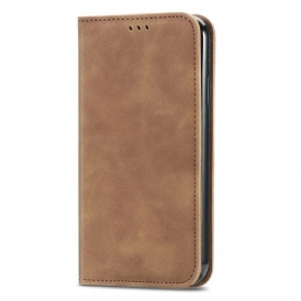 Folio-fodral För Xiaomi 17 Pro Max Mockaeffekt