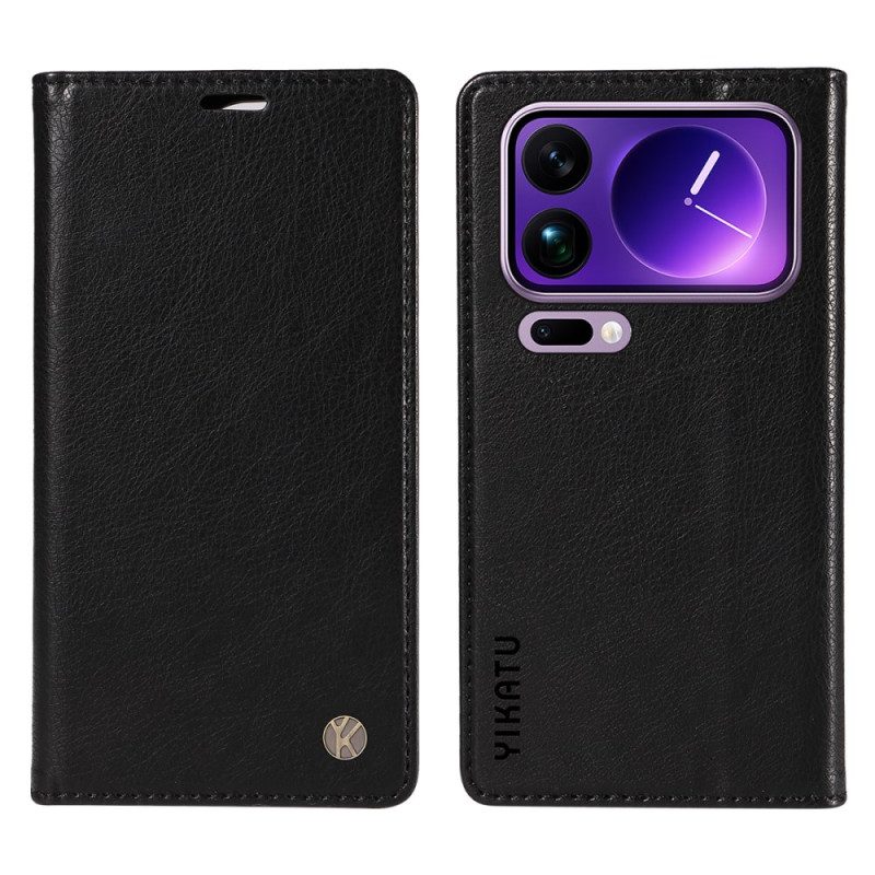 Folio-fodral För Xiaomi 17 Pro Max Vintage Yikatu