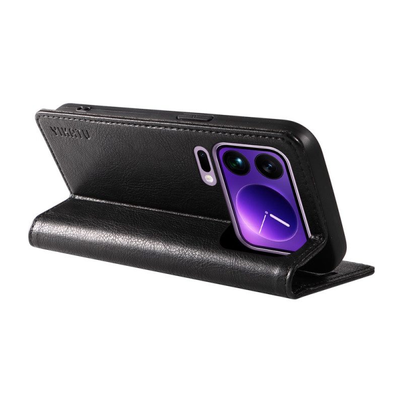 Folio-fodral För Xiaomi 17 Pro Max Vintage Yikatu