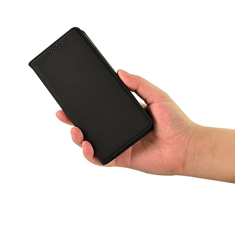 Folio-fodral För Xiaomi Mi 10 Lite Läderfodral Stödkortsinnehavare