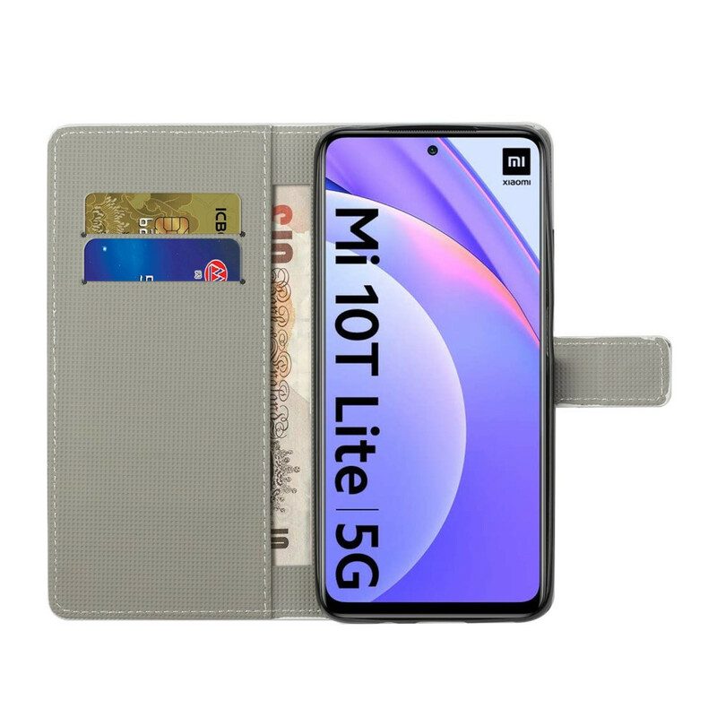 Folio-fodral För Xiaomi Mi 10T Lite / Redmi Note 9 Pro 5G Galaxdesign