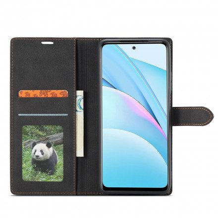 Folio-fodral För Xiaomi Mi 10T Lite / Redmi Note 9 Pro 5G Lädereffekt Forwenw