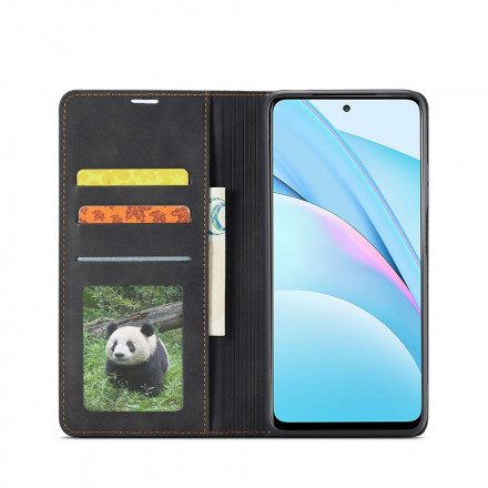 Folio-fodral För Xiaomi Mi 10T Lite / Redmi Note 9 Pro 5G Läderfodral Lädereffekt Forwenw