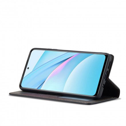 Folio-fodral För Xiaomi Mi 10T Lite / Redmi Note 9 Pro 5G Läderfodral Lädereffekt Forwenw