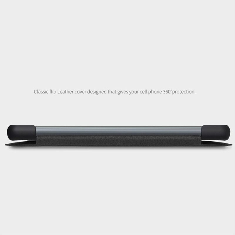 Folio-fodral För Xiaomi Mi 10T Lite / Redmi Note 9 Pro 5G Läderfodral Nillkin Qin-serien