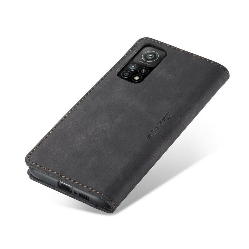 Folio-fodral För Xiaomi Mi 10T / 10T Pro Läderfodral Caseme Konstläder