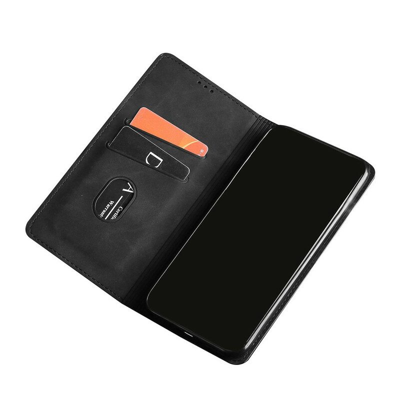 Folio-fodral För Xiaomi Mi 10T / 10T Pro Läderfodral Skin-touch