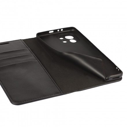 Folio-fodral För Xiaomi Mi 11 5G Läderfodral Äkta Läder