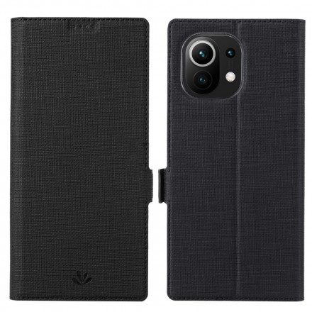 Folio-fodral För Xiaomi Mi 11 5G Läderfodral Texturerad Vili Dmk