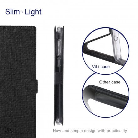 Folio-fodral För Xiaomi Mi 11 5G Läderfodral Texturerad Vili Dmk