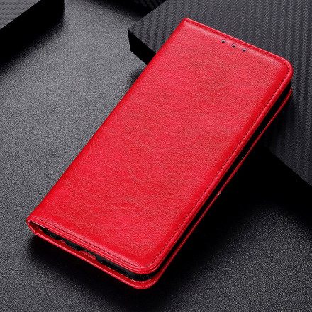 Folio-fodral För Xiaomi Mi 11 5G Läderfodral Texturerat Delat Läder