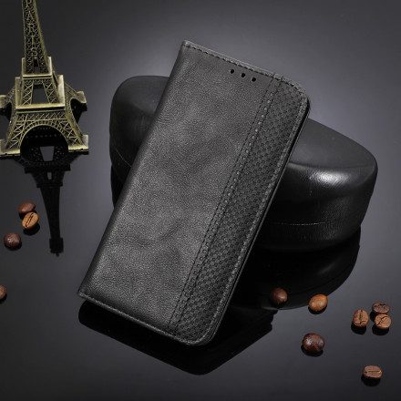 Folio-fodral För Xiaomi Mi 11 5G Läderfodral Vintage Stiliserad Lädereffekt