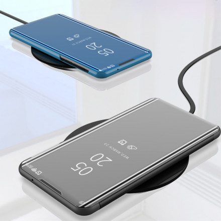 Folio-fodral För Xiaomi Mi 11 Lite 5G NE / Mi 11 Lite 4G / 5G Läderfodral Spegel