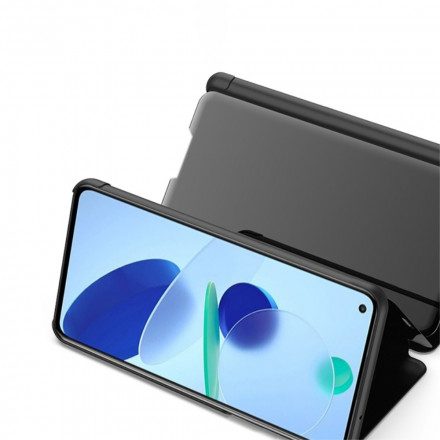 Folio-fodral För Xiaomi Mi 11 Lite 5G NE / Mi 11 Lite 4G / 5G Läderfodral Spegel