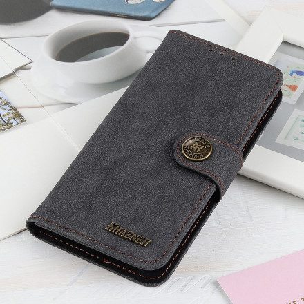 Folio-fodral För Xiaomi Mi 11 Pro Khazneh Retro Split Läder