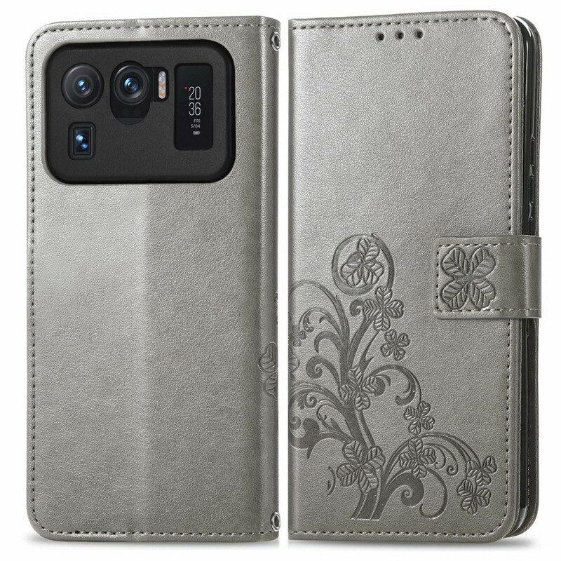 Folio-fodral För Xiaomi Mi 11 Ultra Asiatiska Blommor