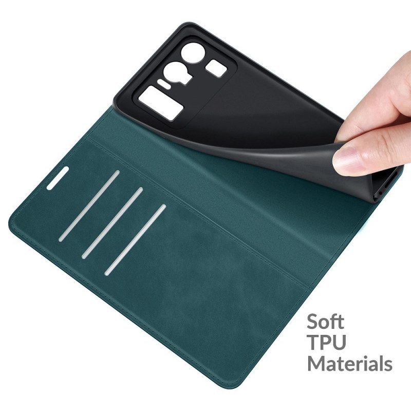 Folio-fodral För Xiaomi Mi 11 Ultra Läderfodral Skin-touch Nya Färger