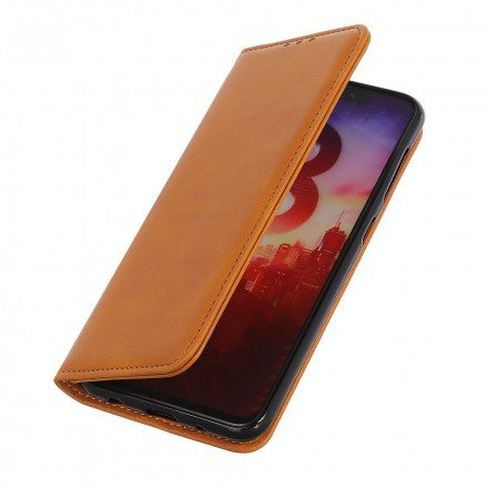 Folio-fodral För Xiaomi Mi 11i 5G / Poco F3 Läderfodral Elegance Split Läder