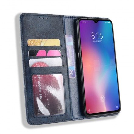 Folio-fodral För Xiaomi Mi 9 SE Läderfodral Matt Lädereffekt