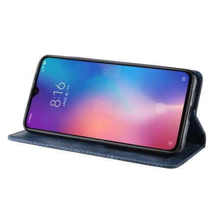 Folio-fodral För Xiaomi Mi 9 SE Läderfodral Matt Lädereffekt