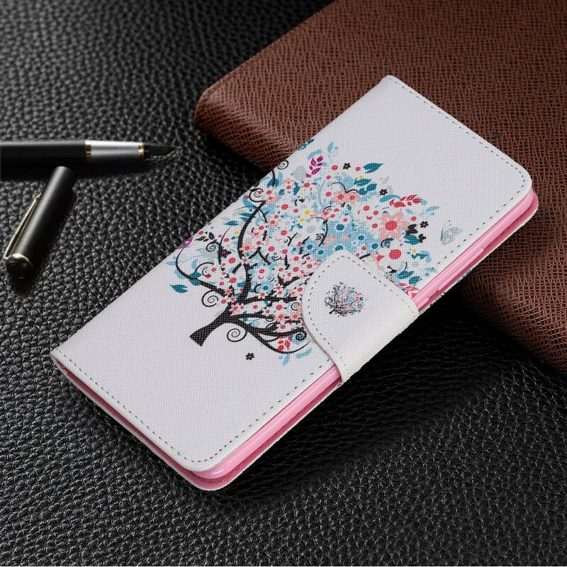 Folio-fodral För Xiaomi Mi 9T / Mi 9T Pro Blommigt Träd