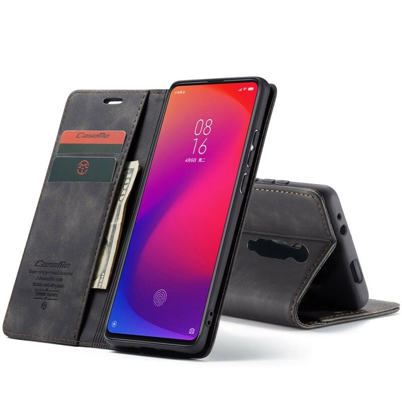 Folio-fodral För Xiaomi Mi 9T / Mi 9T Pro Läderfodral Caseme Konstläder