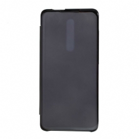 Folio-fodral För Xiaomi Mi 9T / Mi 9T Pro Läderfodral Spegel Och Lädereffekt